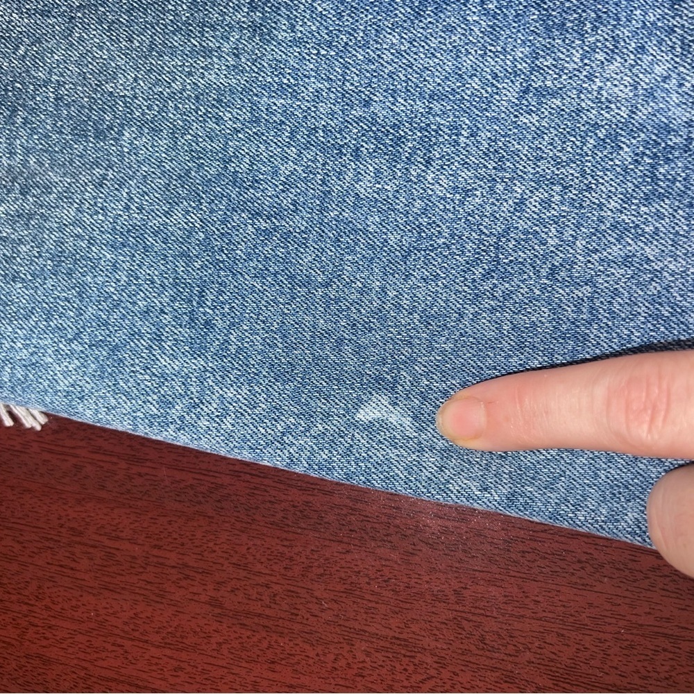 American Eagle Outfitters Classic Blue Denim Mom Jean - Picture 5 of 8